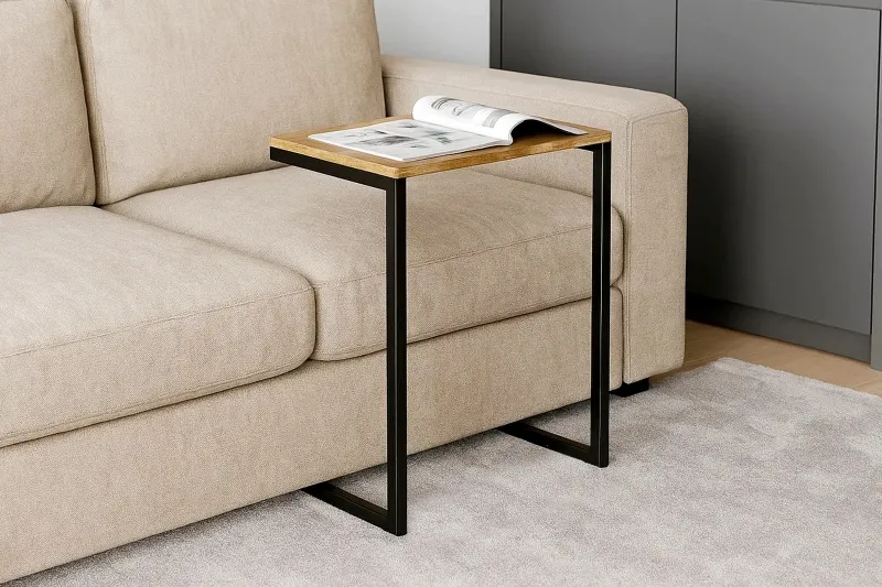 Стол журнальный "Брион" H700 Дуб Вотан