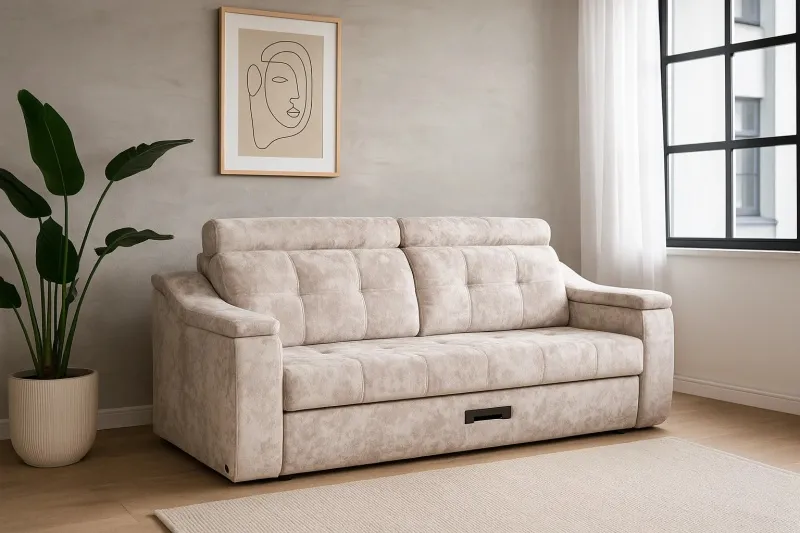 Диван-кровать "Фаворит" СТАНДАРТ Тиффани бежевый